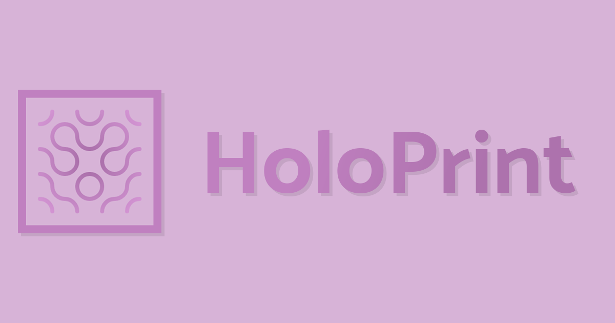 HoloPrint logo