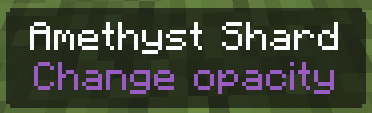 Renamed control items